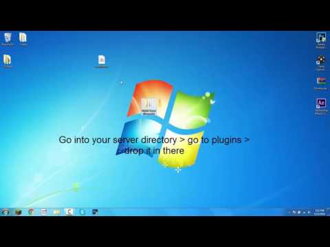 [Minecraft Server]: How to add bukkit plugins to your server [1.8]