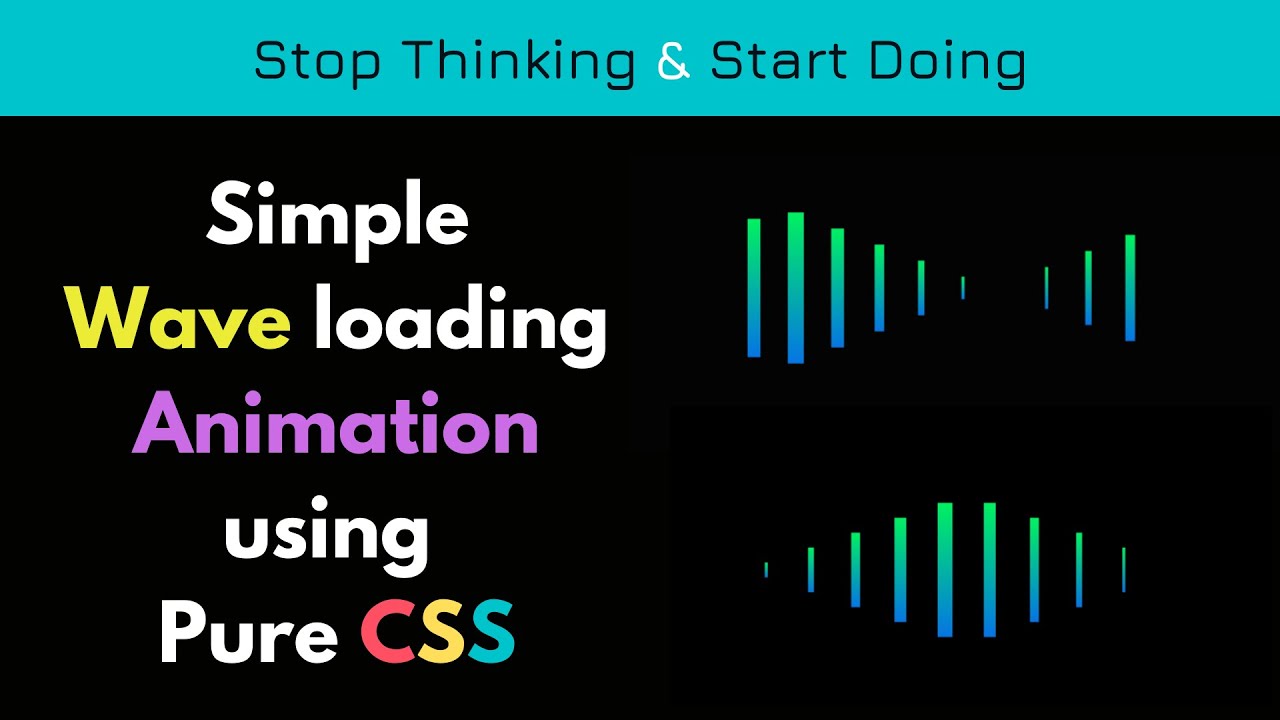 CSS Wave Loading  Animation .