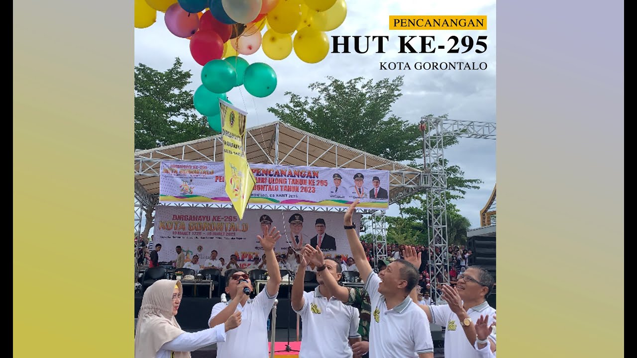 Pemerintah Kota Gorontalo Canangkan Peringatan HUT Kota yang ke-295