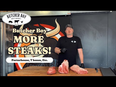 Short Loin Breakdown - T-Bone and Porterhouse Steaks