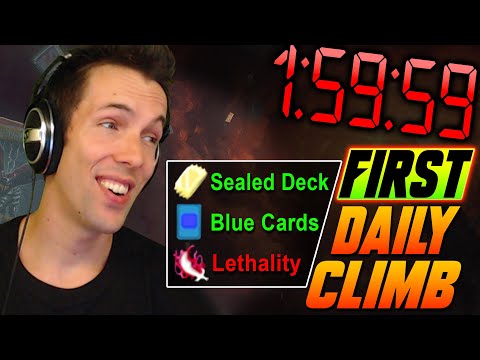 Grubby's FIRST Daily Climb. This mode is WILD! - Slay The Spire
