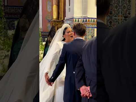 Pilar Bogado le canta a Alejandro - Boda 2023