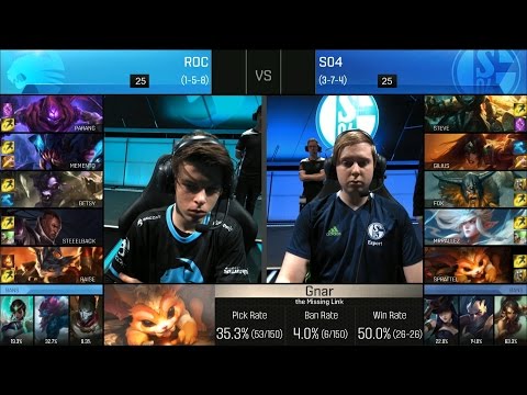 S04 vs ROC Game 2 Highlights - FC SCHALKE 04 vs ROCCAT EU LCS Week 8 Summer 2016