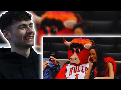 BRITS React to NBA MASCOTS BEING MENACES