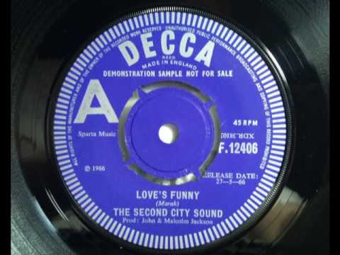 1966 Mod Vocal Dancer - SECOND CITY SOUND - Love's Funny - DECCA F12406 UK - Not Pop Inst