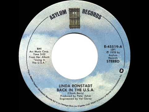 1978 HITS ARCHIVE: Back In The U.S.A. - Linda Ronstadt (stereo 45)