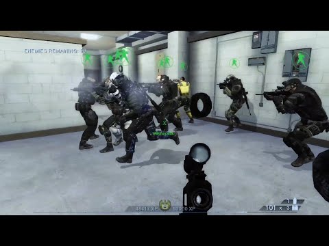 16 Players Vs 999 Enemies Terrorist Hunt Rainbow Six Vegas 2 Realistic Villa