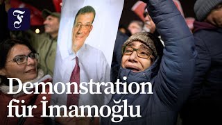 Tausende demonstrieren für Freilassung von türkischem Oppositionspolitiker