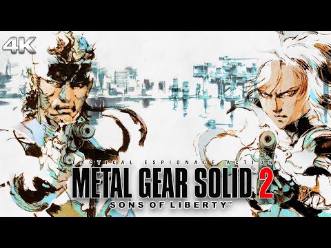 METAL GEAR SOLID 2 HD All Cutscenes (MASTER COLLECTION) Full Game Movie 4K 60FPS Ultra HD