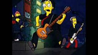 The simpsons theme song rock version