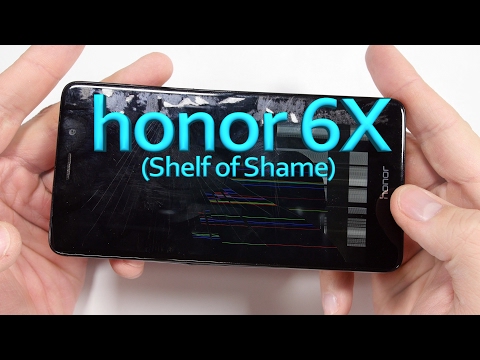 Test résistance pour le smartphone Honor 6X