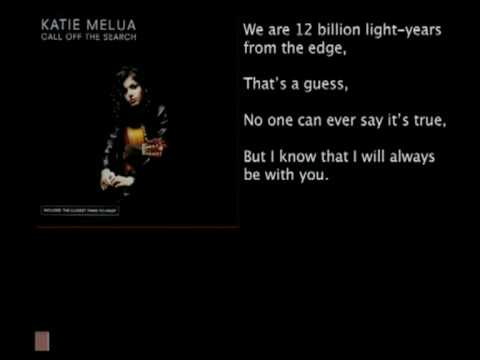Katie Melua - Nine million bicycles (Katies's bad science)