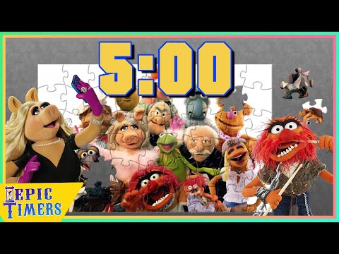 Muppets 5 minute Puzzle Timer with Music!