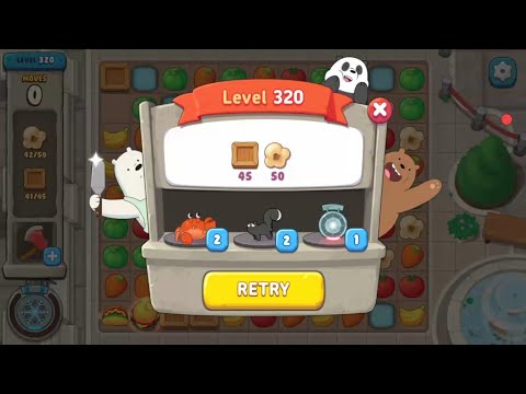 We Bare Bears Match3 Repairs Level320.| monkey_ffn