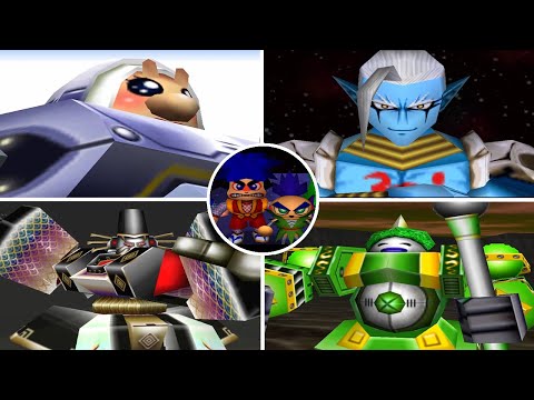 Game n°130 - Mystical Ninja 2 Starring Goemon ( N64 ) All bosses