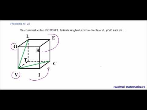 Clasa a VIII-a - Exercitii recapitulative - Evaluare nationala matematica pb.  25