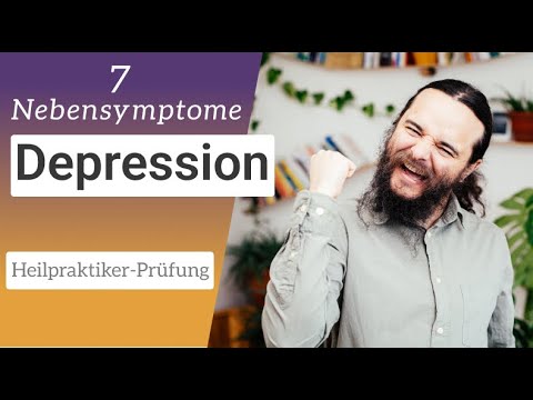 Nebensymptome der Depression leicht merken - Heilpraktiker für Psychotherapie