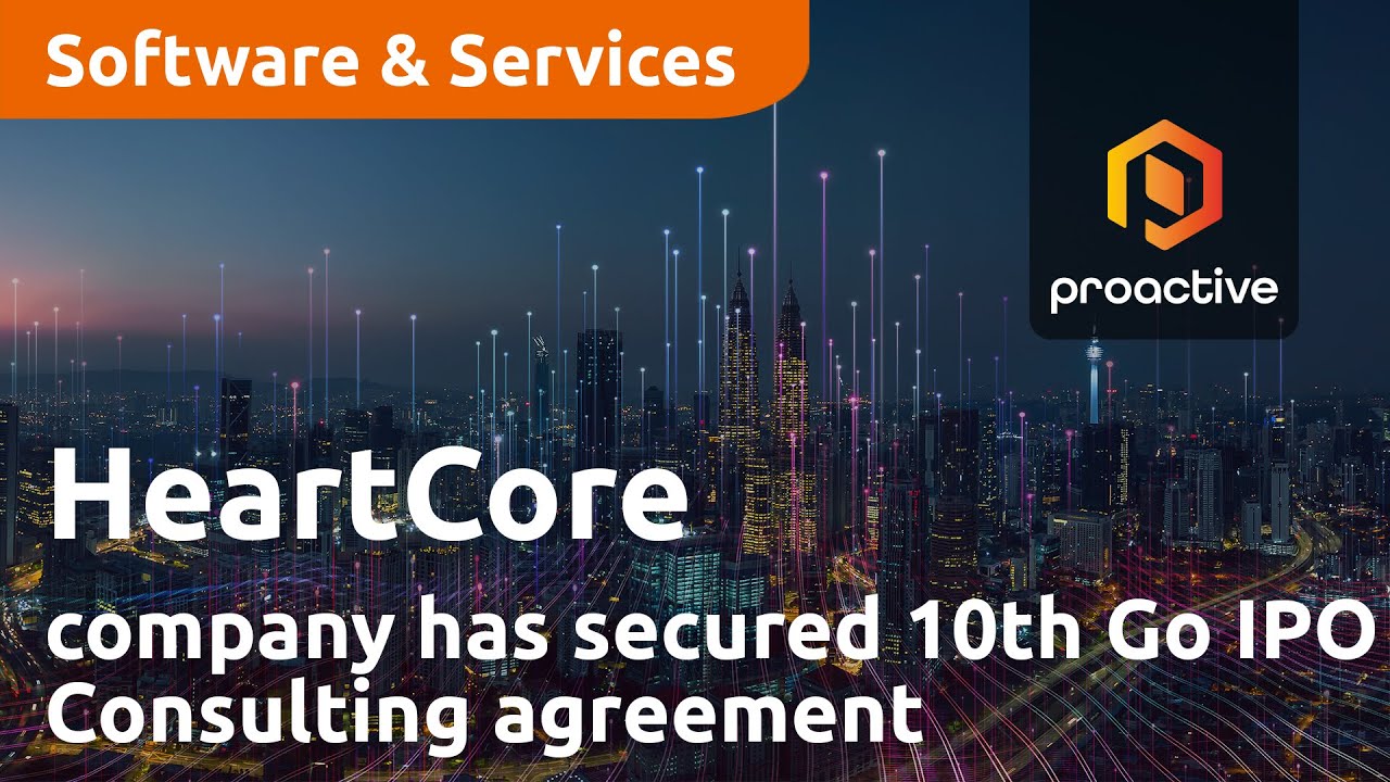 HeartCore announces company has secured 10th Go IPO Consulting agreement