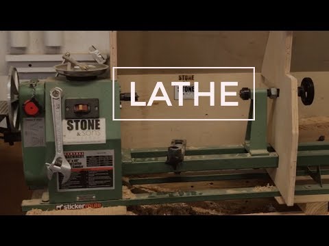 Wood turning lathe and business