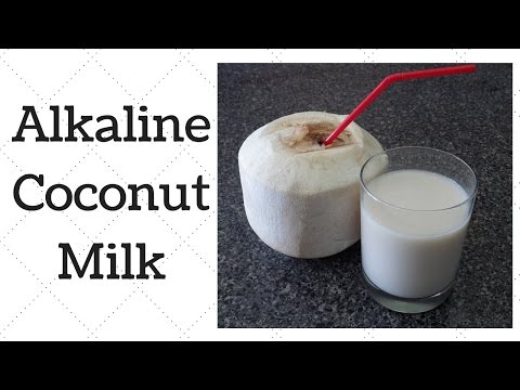 Coconut Milk Dr. Sebi Alkaline Electric Recipe Video