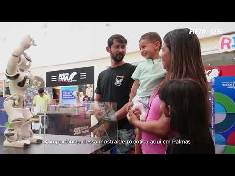 Exposição SESI de Robótica em Palmas