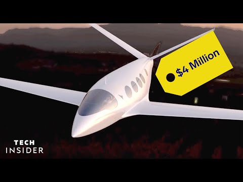 400萬美元的全電動飛機內部 (Inside The $4 Million All-Electric Plane)