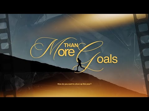More Than Goals | Pr Cindy Chuah