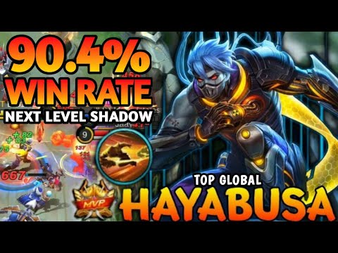 Next Level Shadow! Hayabusa Best Build 2021 - Top Global Hayabusa Gameplay | Mobile Legends