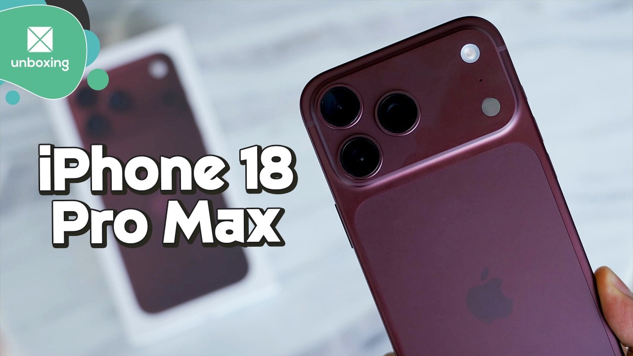 iPhone 18 Pro Max | Unboxing y vistazo