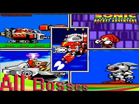 Sonic the Hedgehog Pocket Adventure - All Bosses