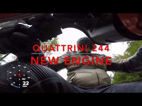 Quattrini M244 erste Fahrt GoPro Hero5 On Board Vespa PX200