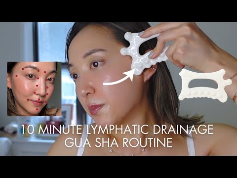 10 Minute Follow Along Lymphatic Drainage Guasha
