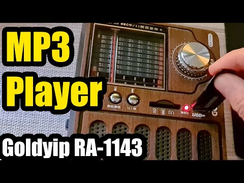 Why MP3 songs won't play on the Radio? (Goldyip RA-1143, exFAT vs FAT32, USB flash drive)