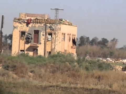 رصد المسمكة داخل مطار دير الزور العسكري من قبل لواء الشهيد رفيق الحريري