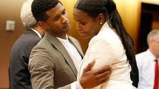 Usher to Keep Custody of his 2 Young Sons | Gives Ex-Wife Tameka Foster a Hug Following Court Ruling