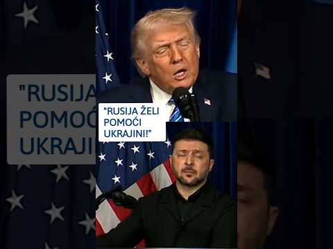 Tramp šokira Zelenskog: Rusija želi uspjeh Ukrajine