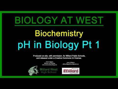 pH in Biology Pt 1- Biochemistry