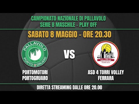 PORTOMOTORI PORTOGRUARO  - VS - ASD 4 TORRI VOLLEY FERRARA