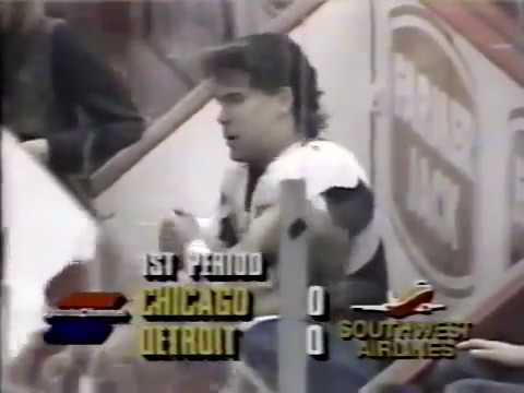 NHL REGULAR SEASON 1993-94 - Chicago Blackhawks @ Detroit Red Wings