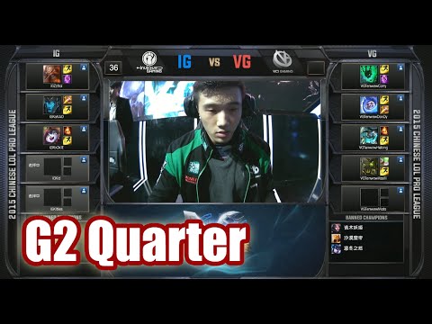 Vici Gaming vs Invictus Gaming | Game 2 Quarter Finals LPL Spring 2015 Playoffs | VG vs IG G2