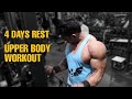 UPPER BODY WORKOUT | 4 days no workout | vlog 5