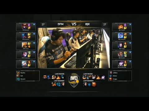 IWCI DFM vs BJK Highlights (2015 International Wild Card Invitational Group Stage)