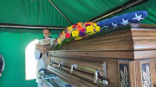 Leroy Haarman Graveside Jan 5, 2021