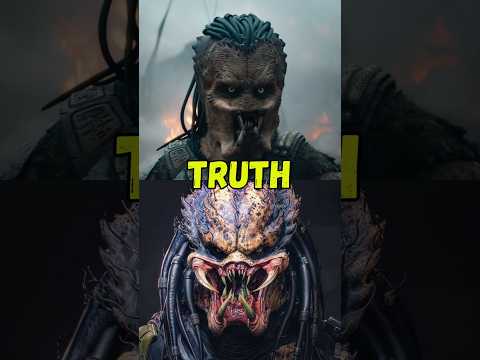Why does the Yautja in Predator Badlands look so different #predatorbadlands #alienearth #yautja