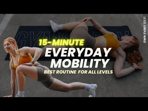 15 Min. Daily Mobility Routine | BEST Mobility Flow | Full Body | Follow Along, No Equipment