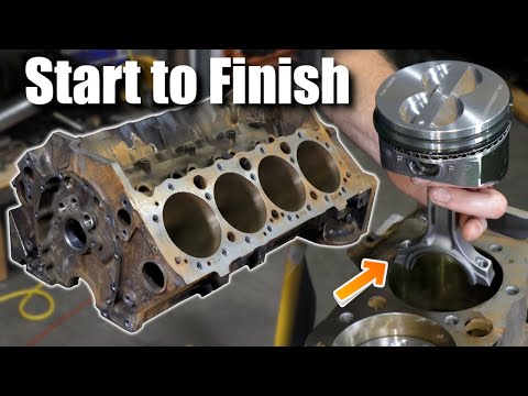 How To Build a 600HP 350 Small Block Chevy Engine (Ep. 1) - COMPLETE GUIDE!!