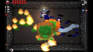 TBOI:Rebith - Overpowered Isaac kicks Satan's ass