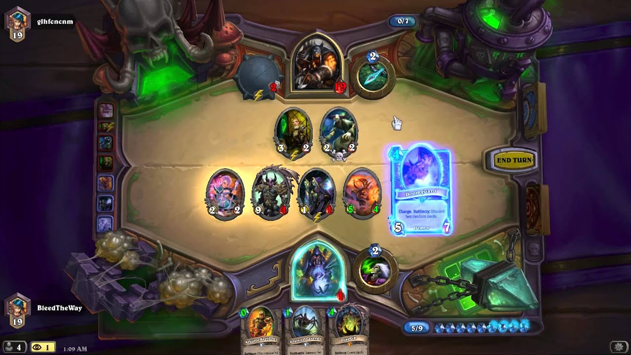 Hearthstone: Một pha lộn cái bàn quá hay của Warlock