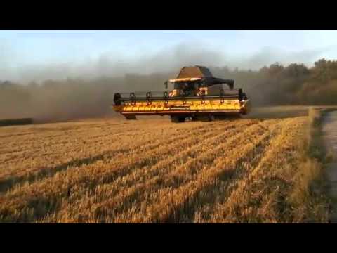 New Holland CX 8090, CR 8080 + Claas Axion 830