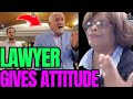 Lawyer Gives Judge Boyd Major Attitude